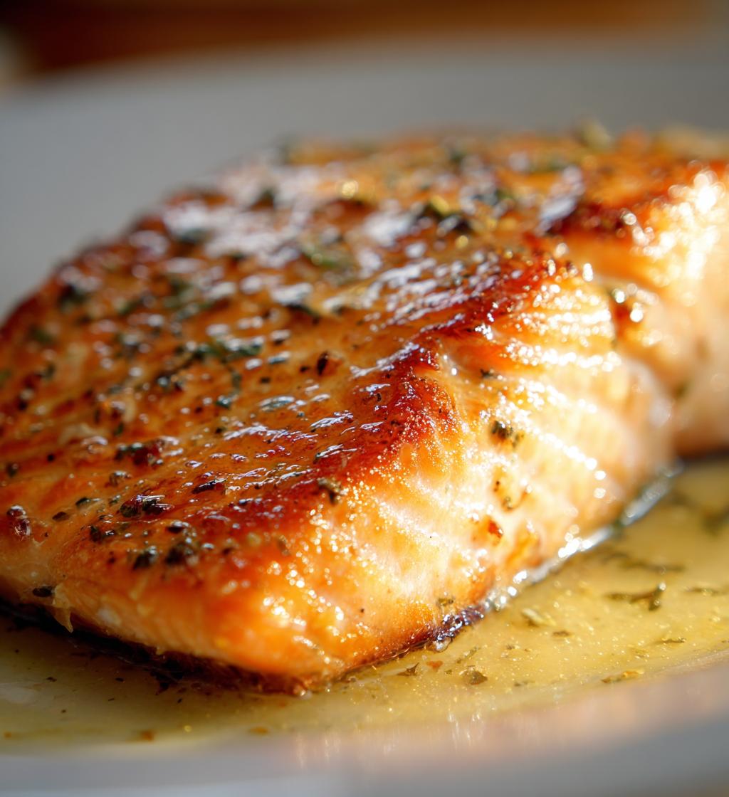 Creamy Lemon Butter Salmon - Easy & Delicious Weeknight Dinner