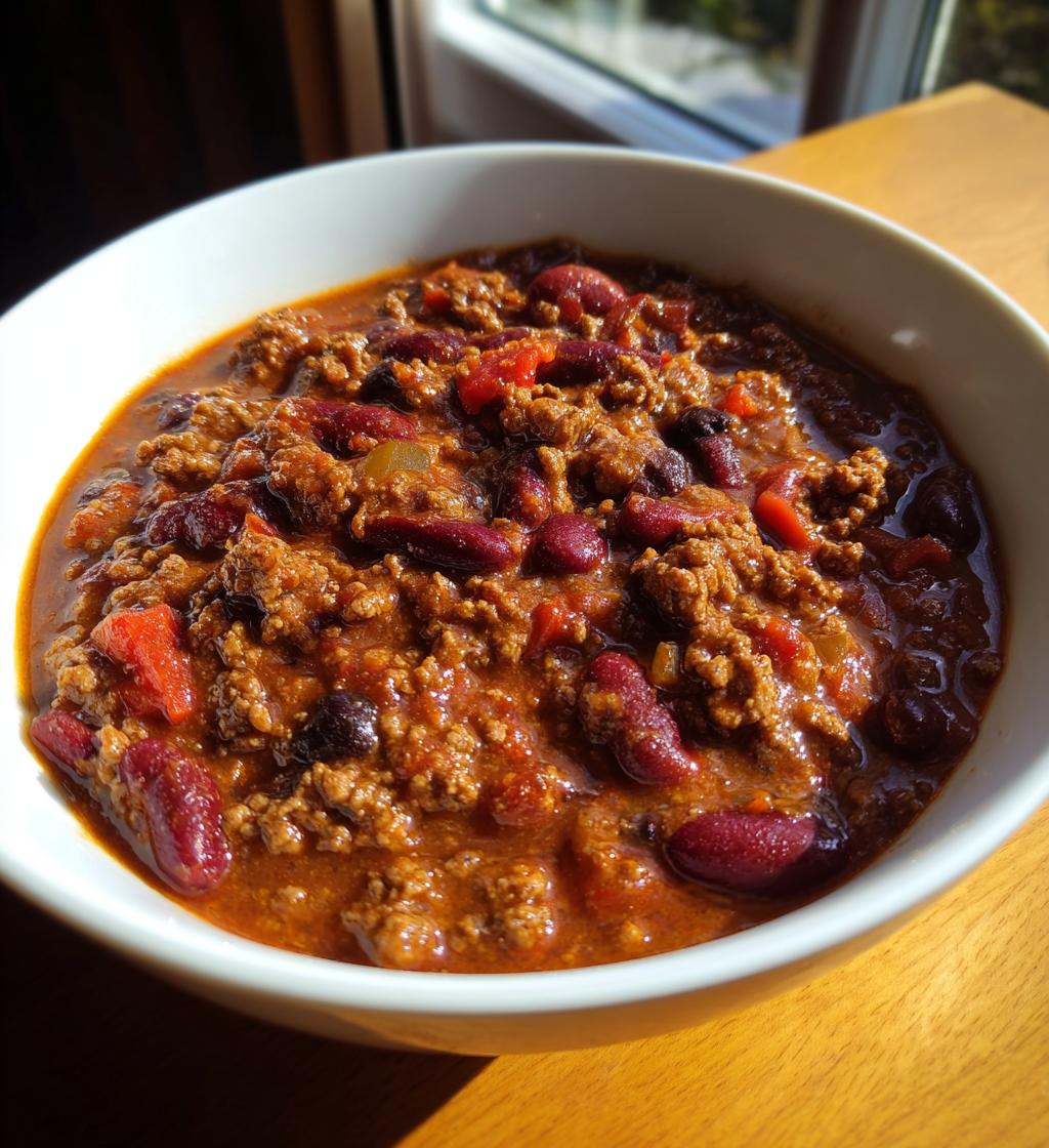 Easy Beef and Bean Chili Recipe - Hearty and Delicious Comfort Food