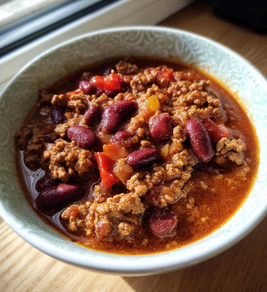 crockpot beef chili recipe
