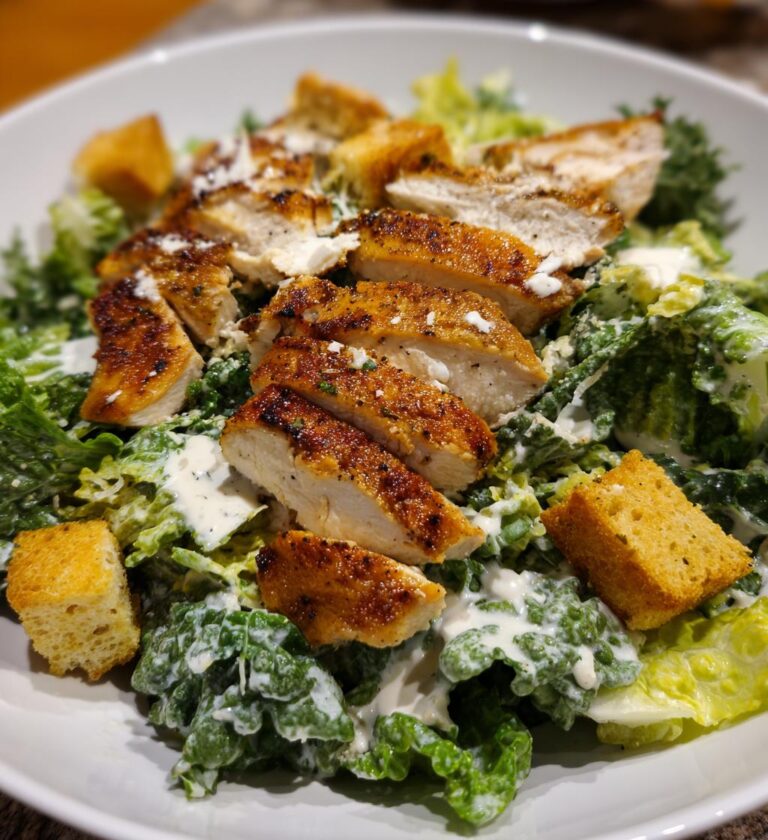 chicken caesar salad recipe homemade