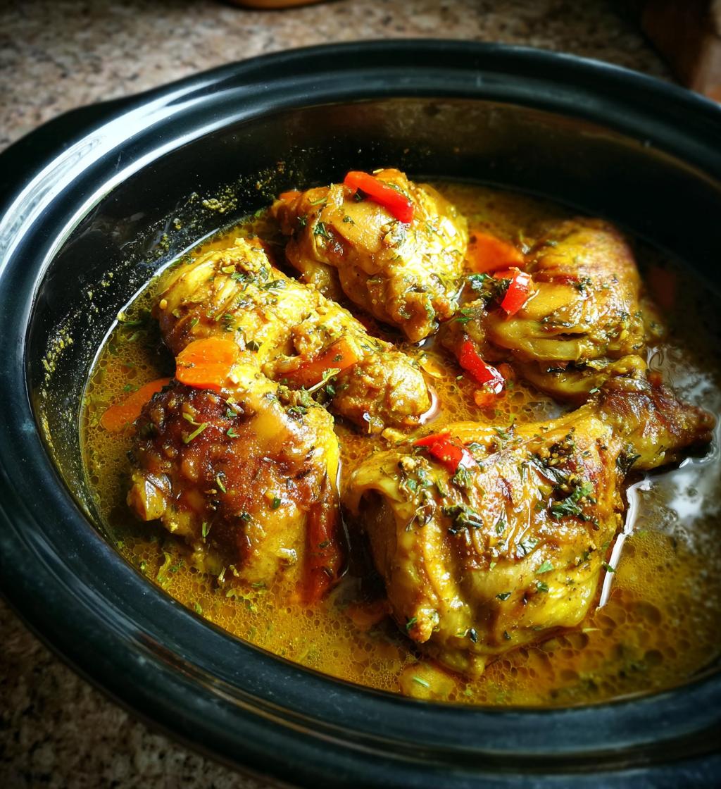 slow cooker chicken curry recipe