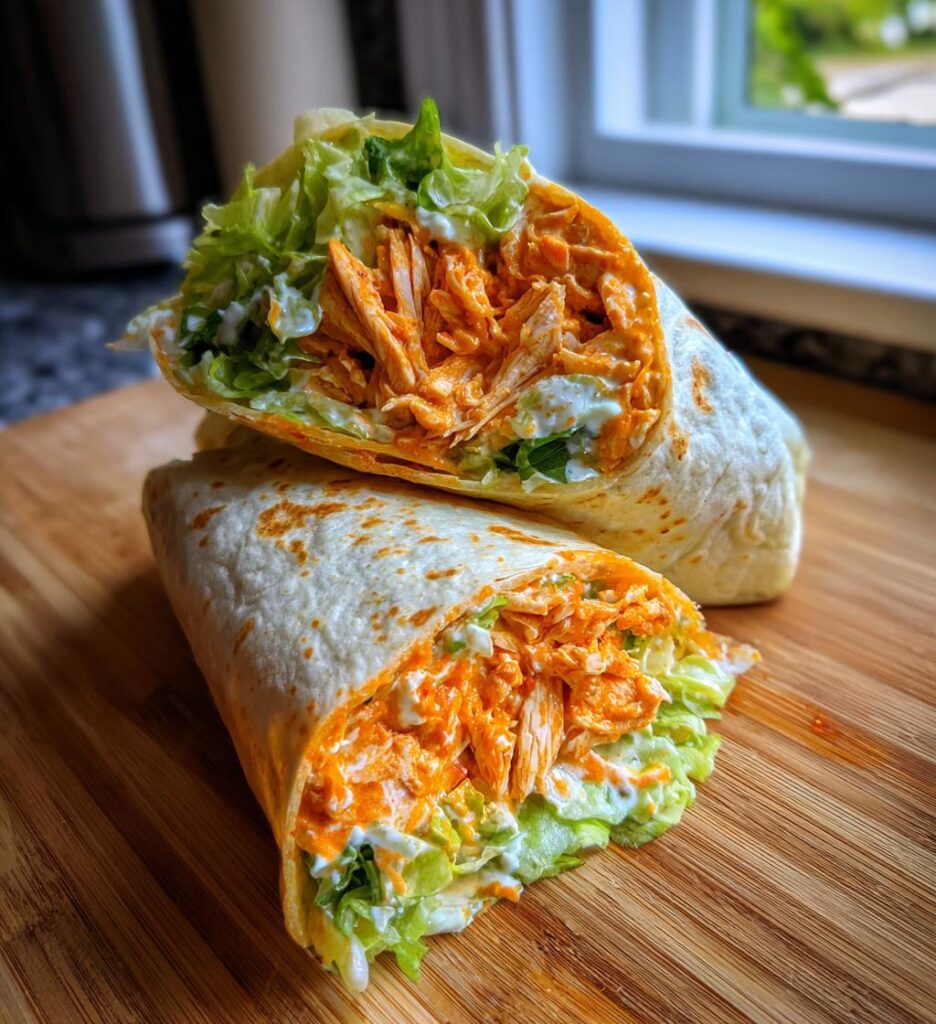 buffalo chicken wraps recipe