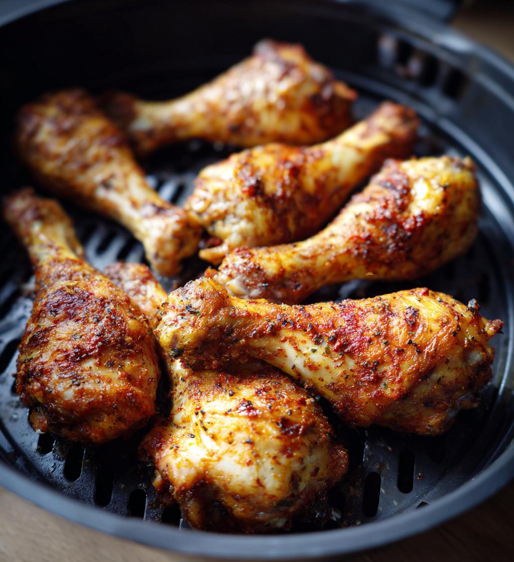 air fryer chicken drumsticks recipe