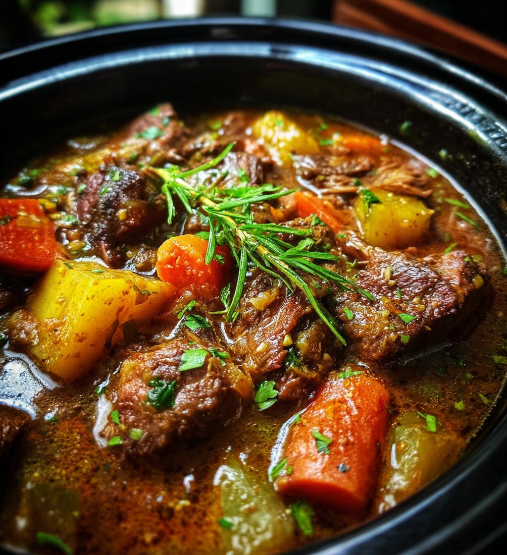 Slow Cooker Lamb Stew Recipe - Easy and Delicious Comfort Food