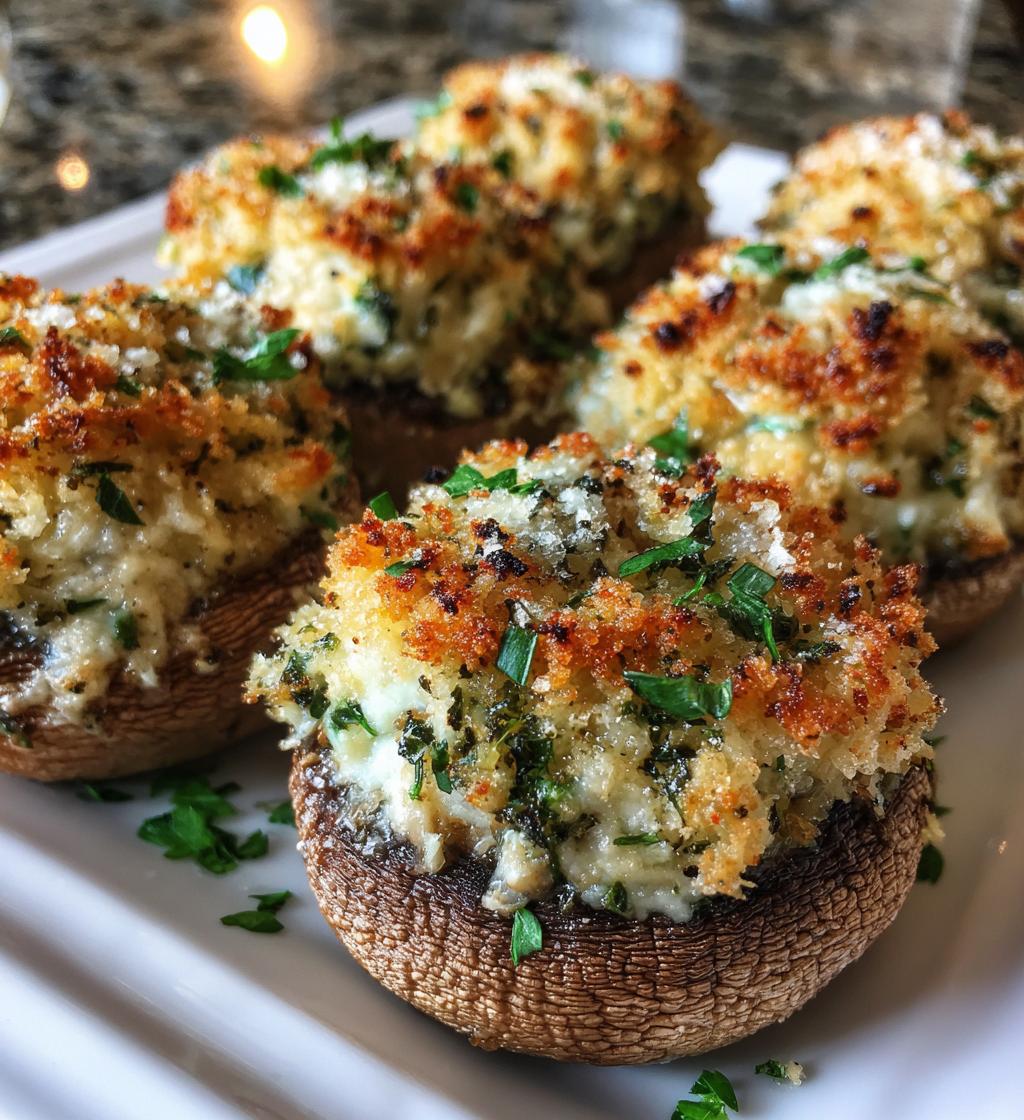 Baked Stuffed Mushrooms Recipe: Easy and Delicious Appetizer