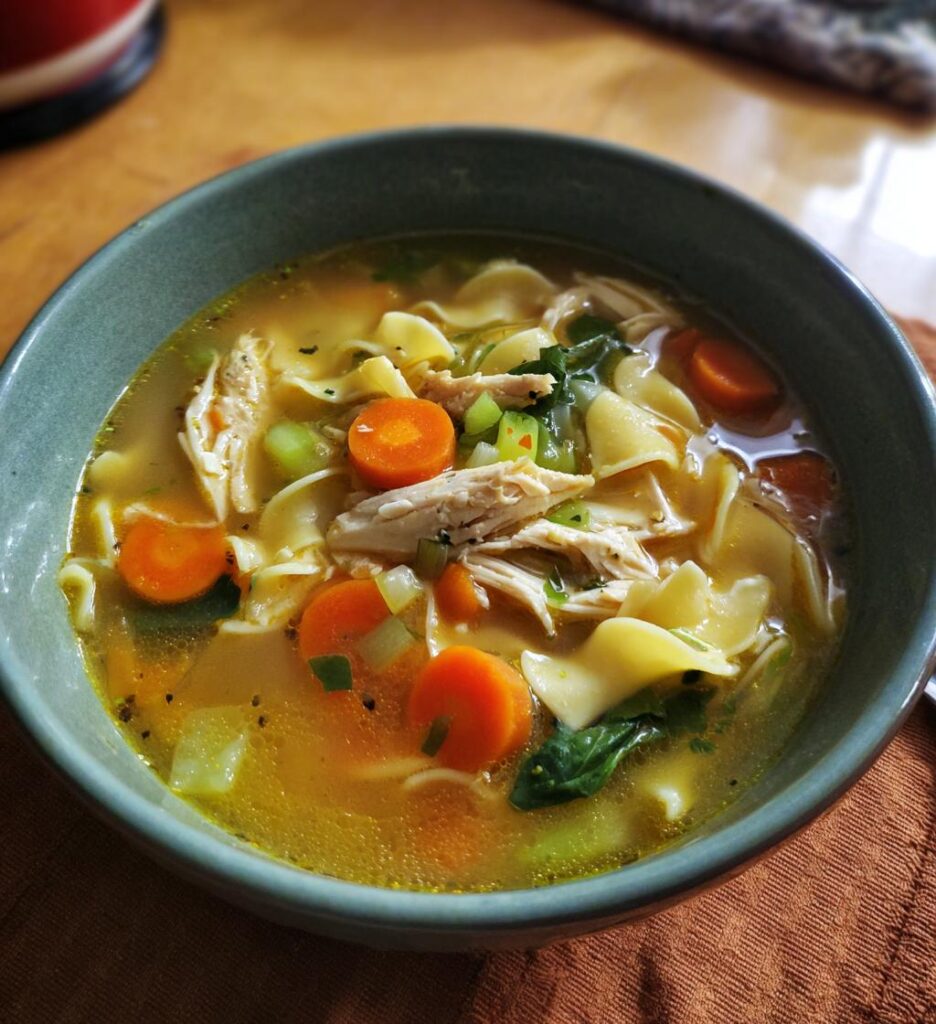 chicken noodle soup recipe homemade
