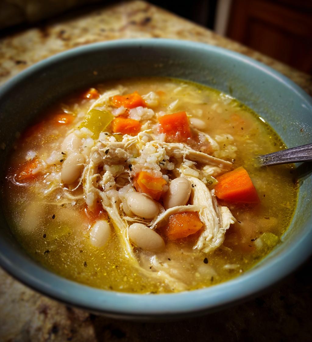 Slow Cooker Chicken and Rice Soup - The Perfect Homemade Comfort Food