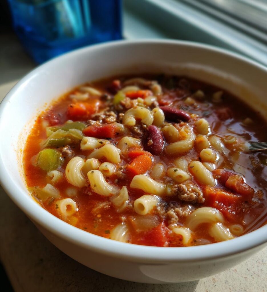 pasta fagioli soup recipe