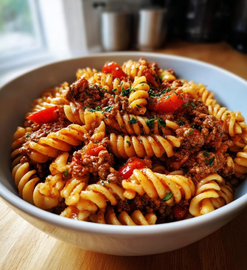 easy beef mince pasta recipe