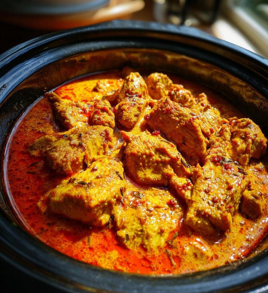 slow cooker butter chicken recipe