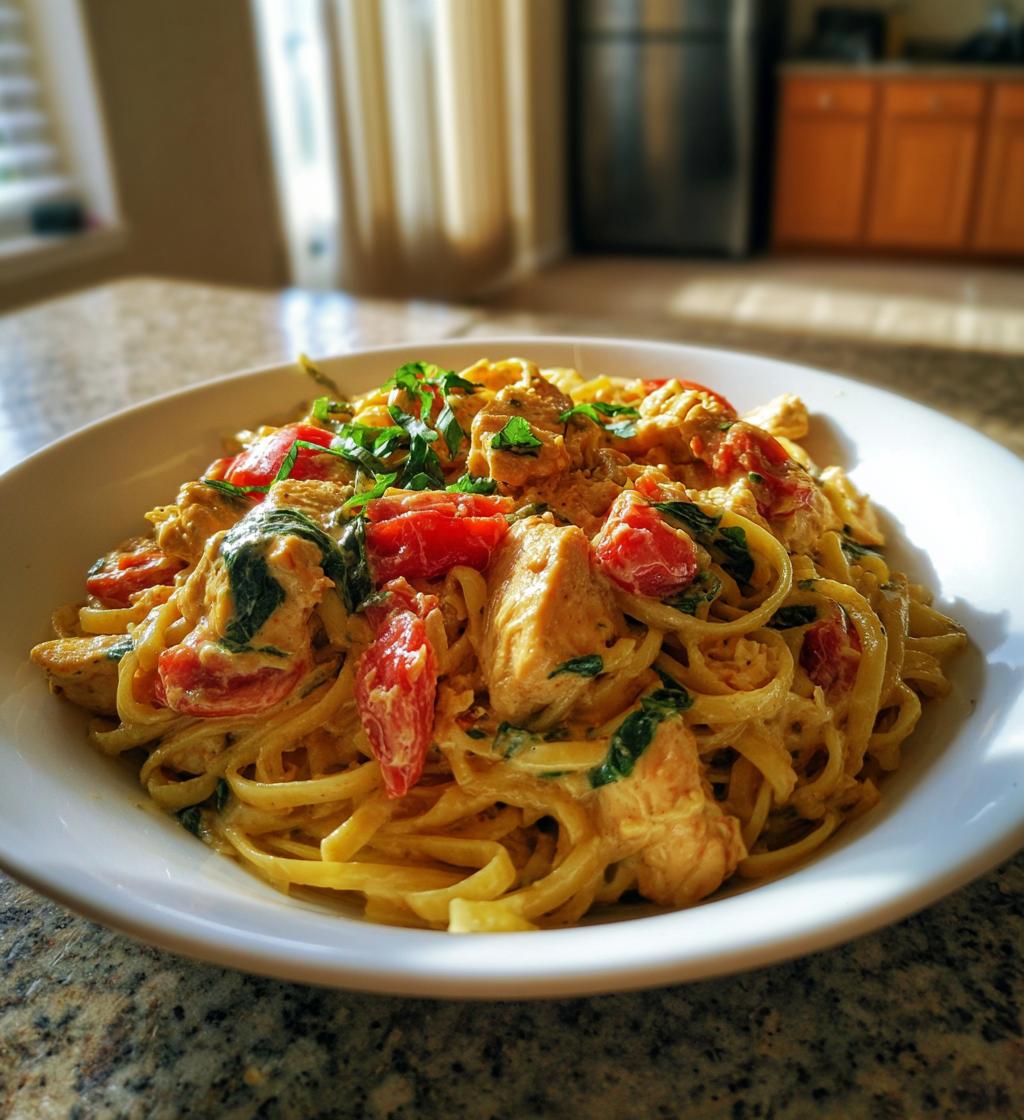 Creamy Tuscan Chicken Pasta - Quick & Delicious Weeknight Dinner