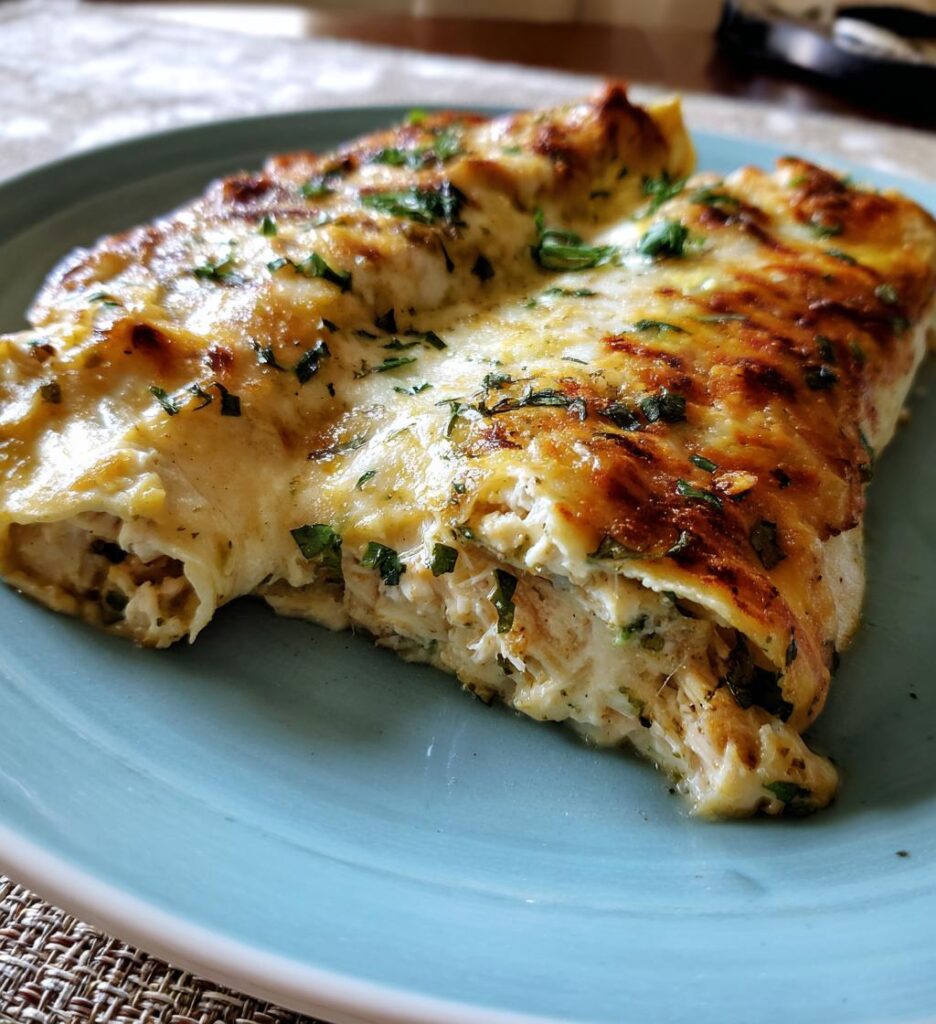 creamy chicken enchiladas recipe