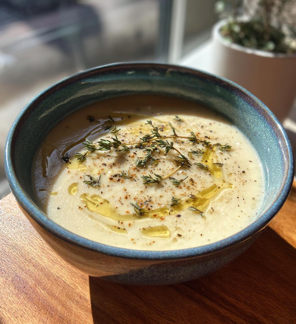 Creamy Roasted Garlic Soup Recipe - Easy and Delicious Comfort Food - step by step