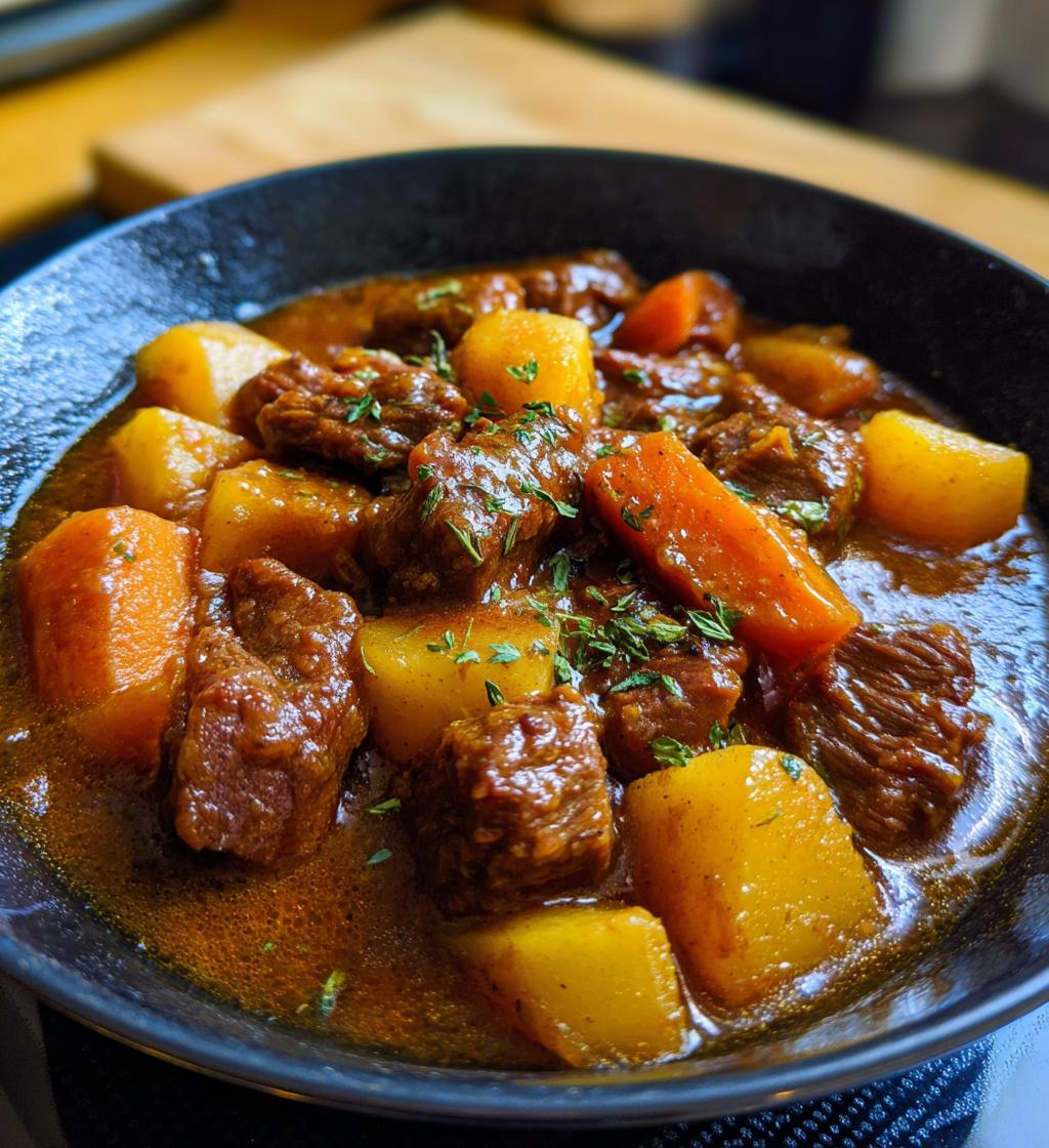 Easy Beef and Potato Stew - Hearty Homemade Comfort Food