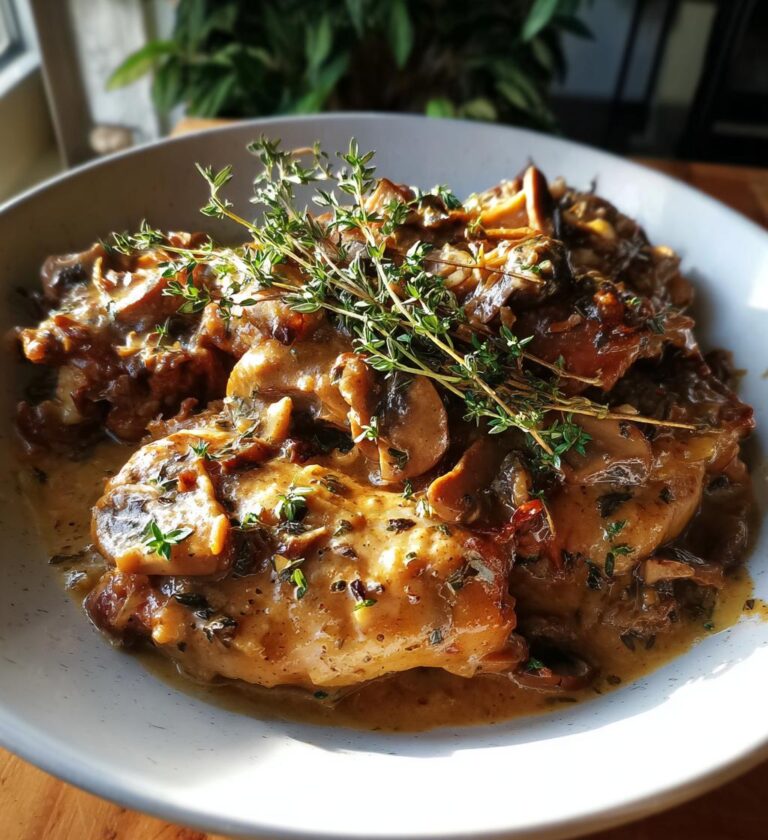creamy chicken marsala recipe