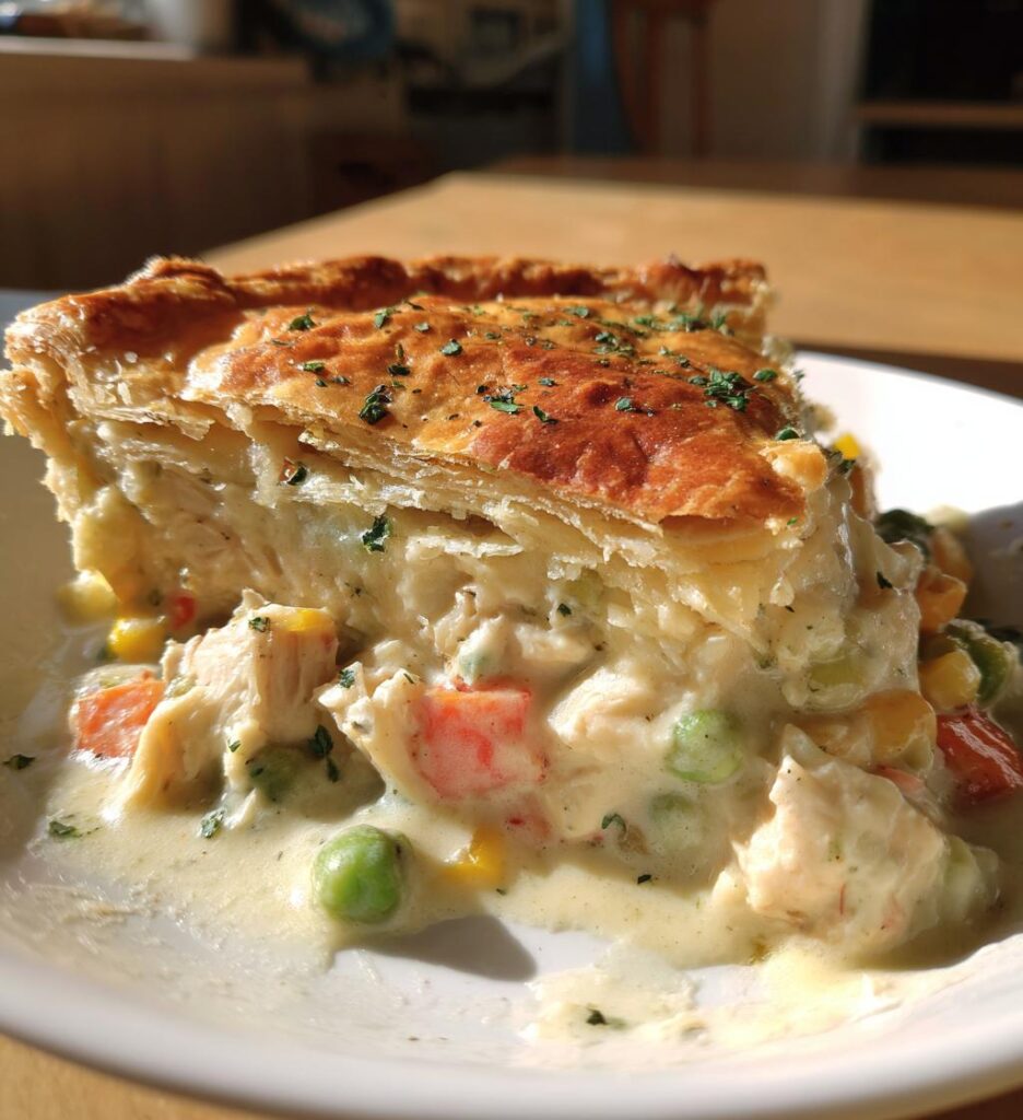 creamy chicken pot pie recipe