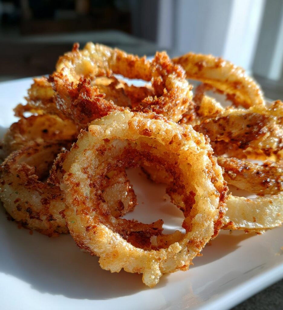 air fryer onion rings recipe