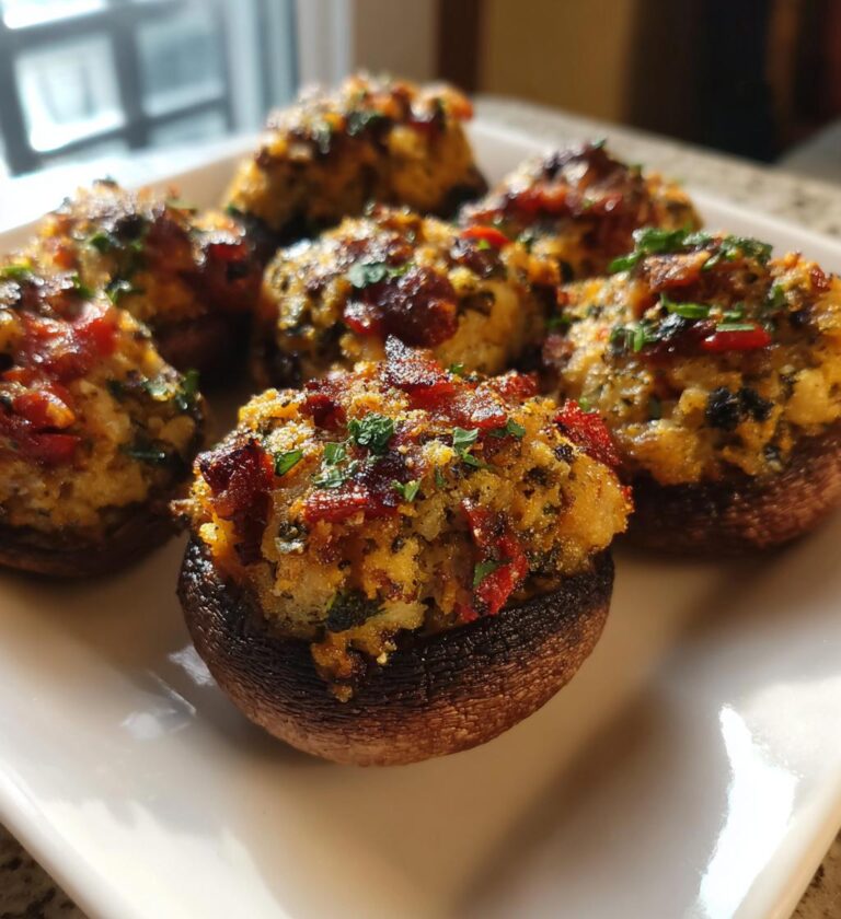 stuffed mushrooms recipe easy appetizer