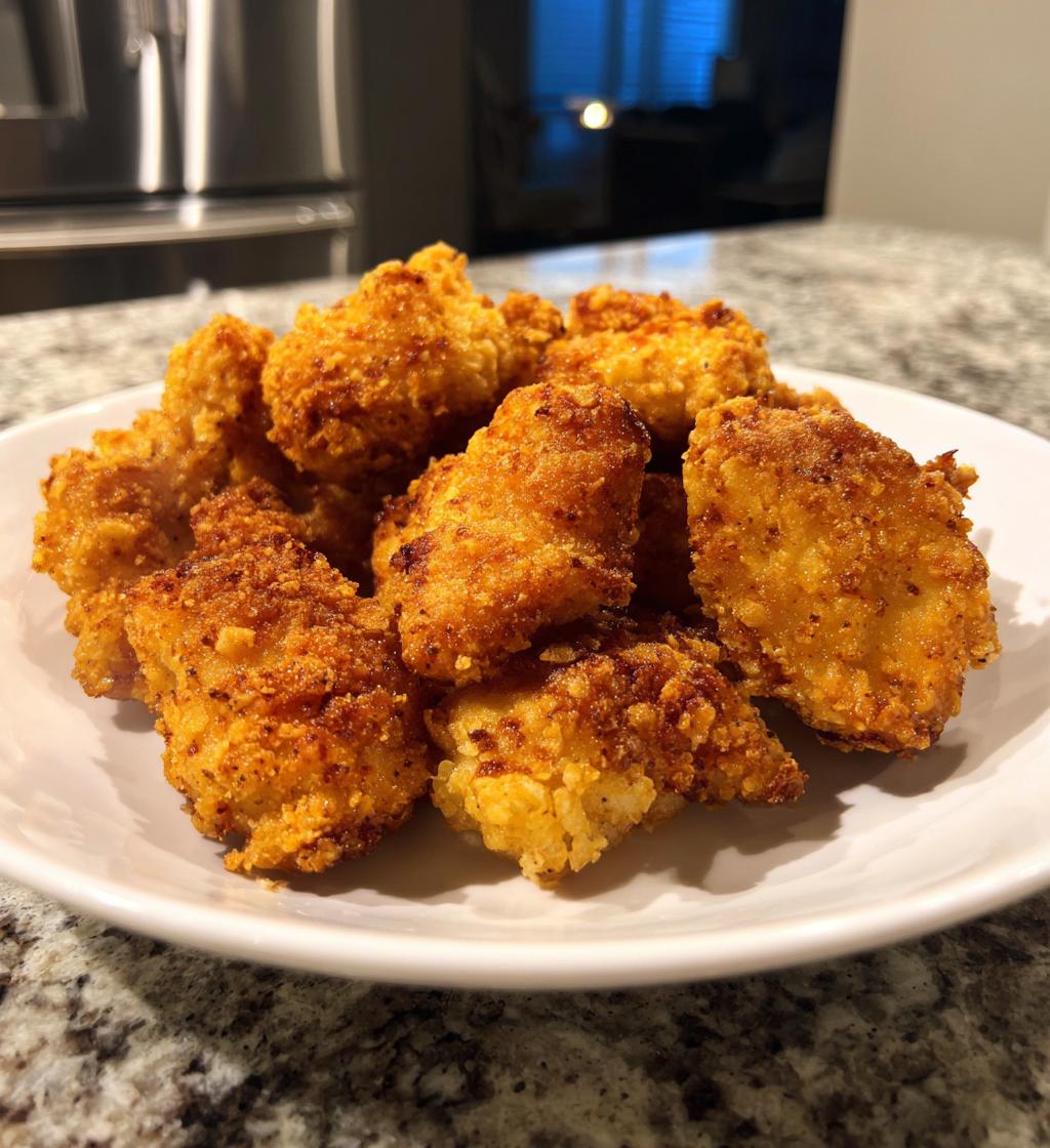 Air Fryer Popcorn Chicken Recipe Easy and Deliciously Crispy