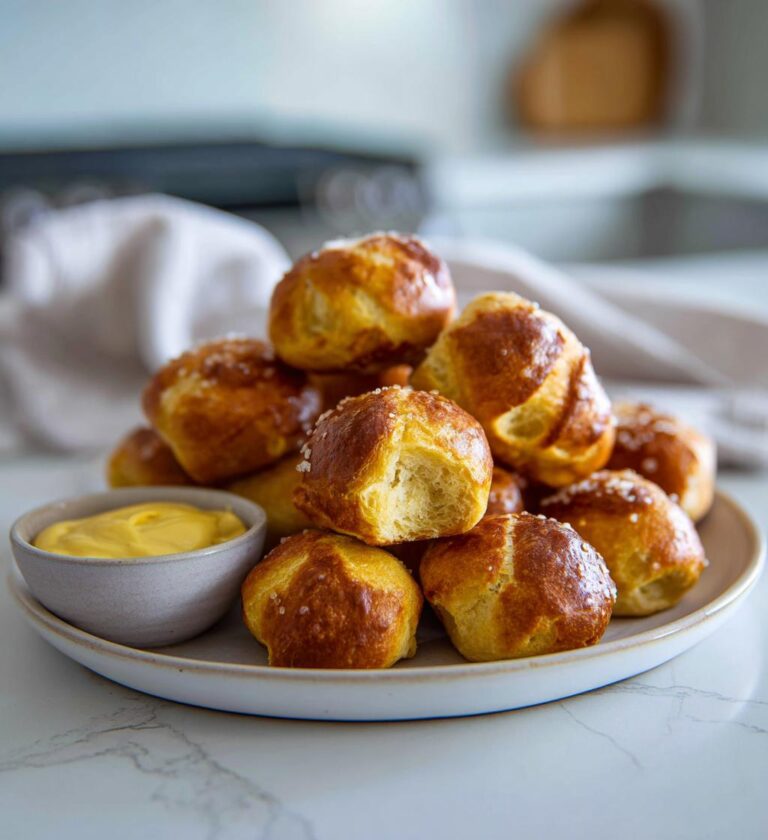 pretzel bites recipe easy appetizer