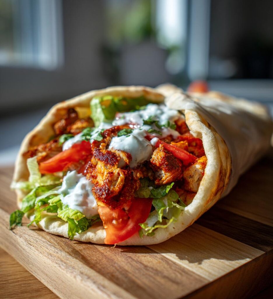 air fryer chicken gyros recipe easy