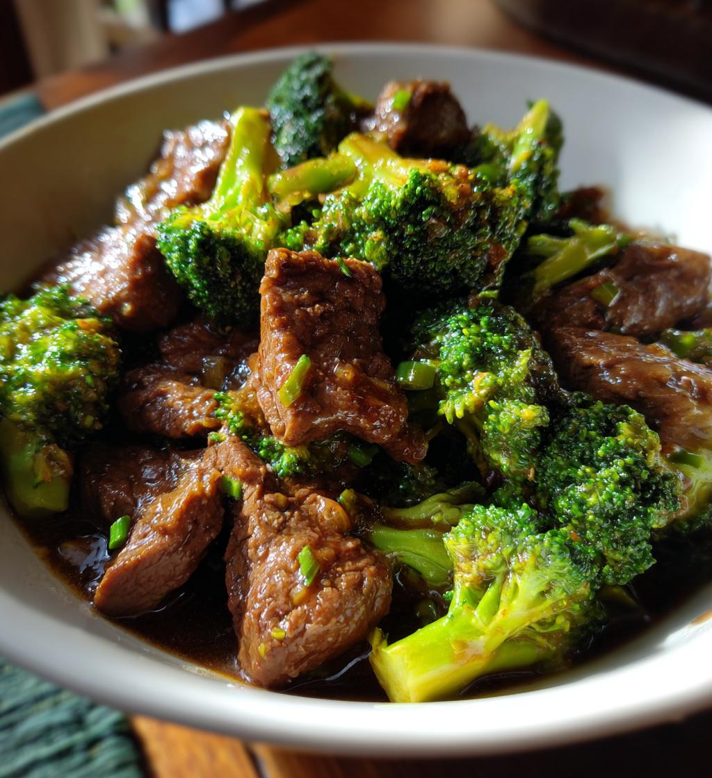 slow cooker beef and broccoli recipe