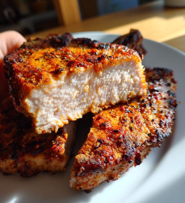 air fryer pork chops recipe juicy