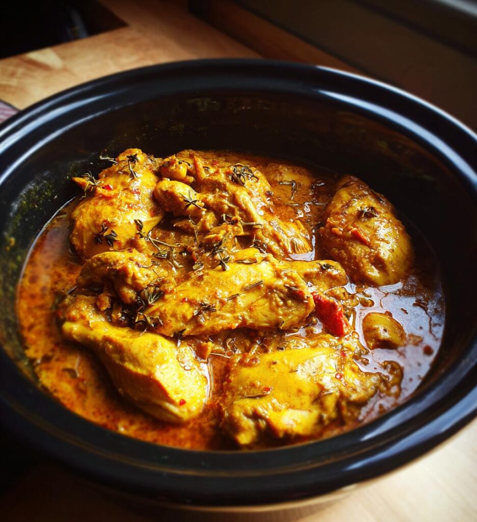 slow cooker chicken curry recipe easy