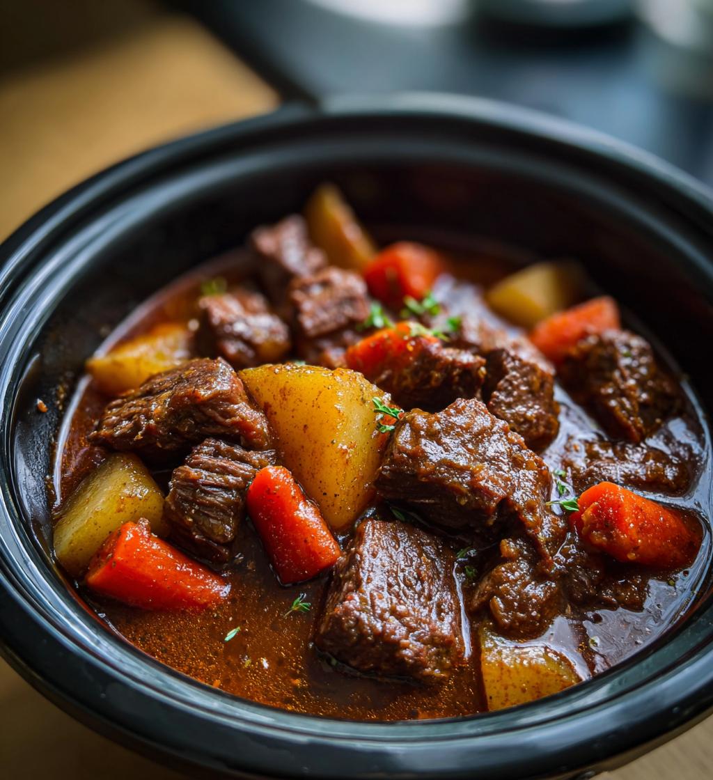 slow cooker beef bourguignon recipe easy
