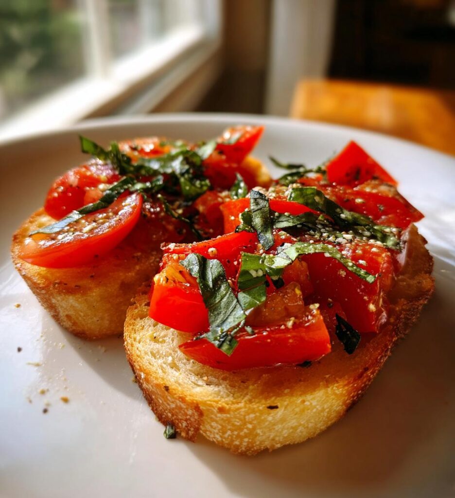 bruschetta recipe easy classic tomato