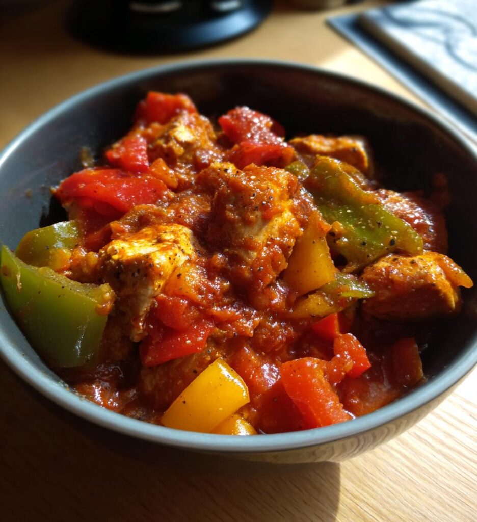 slow cooker chicken cacciatore recipe