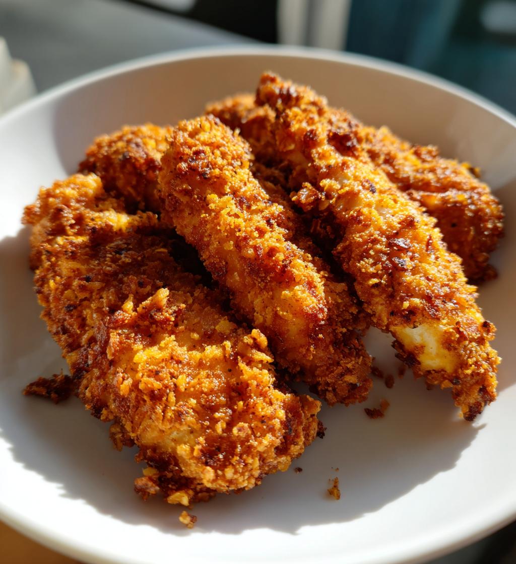 air fryer chicken tenders recipe crispy