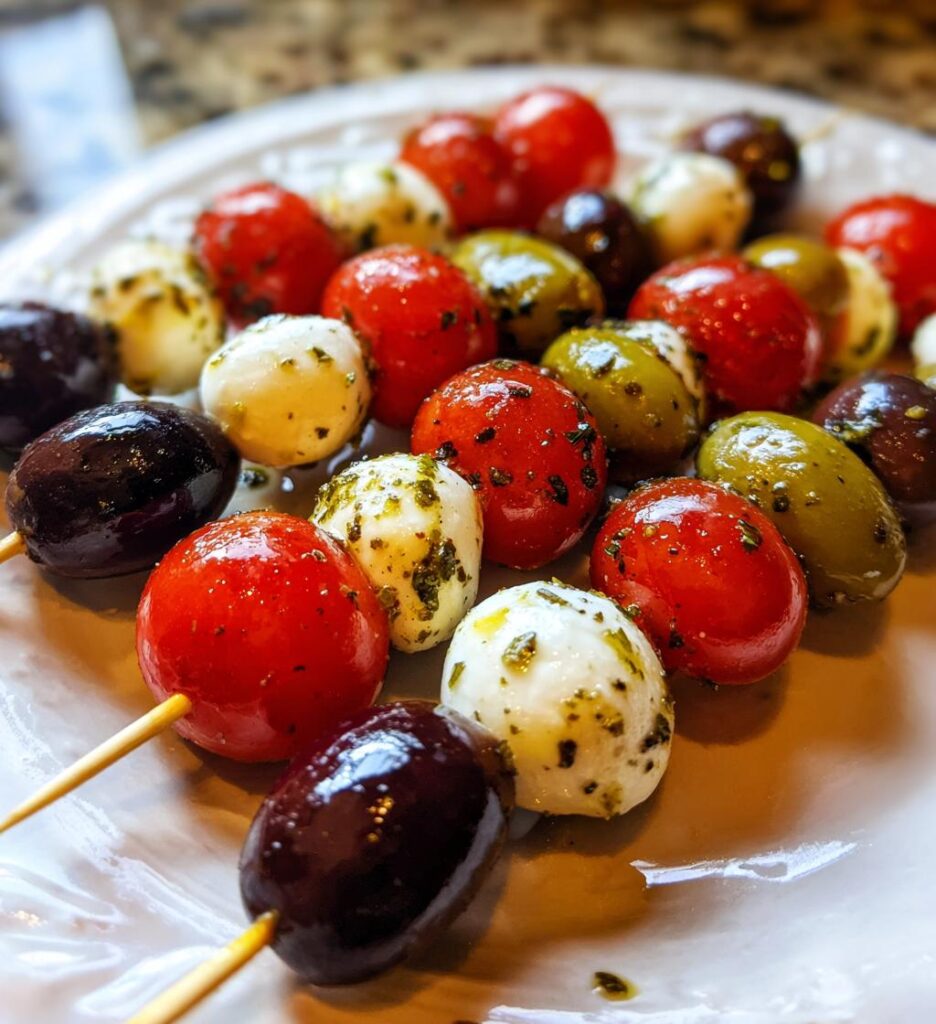 antipasto skewers recipe easy party