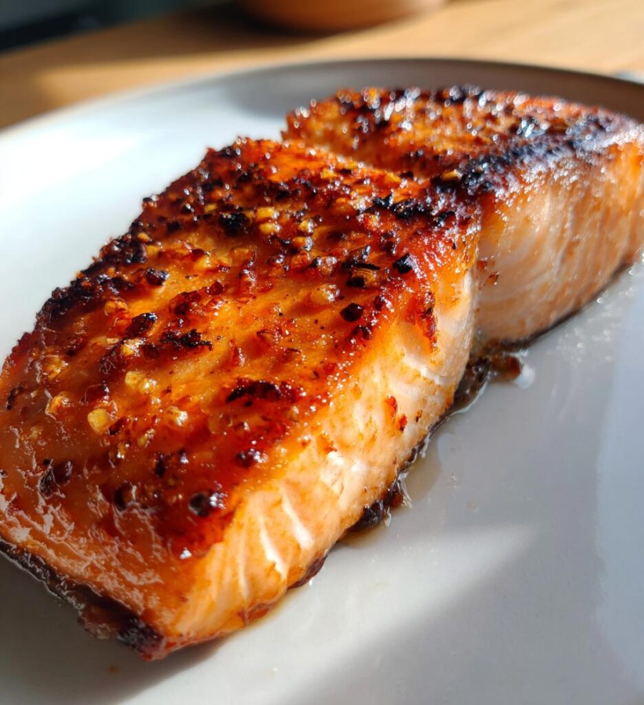 air fryer salmon recipe garlic butter