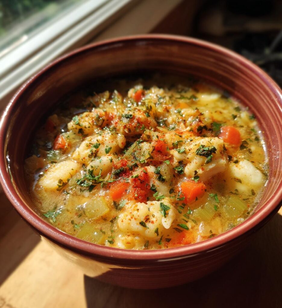 slow cooker chicken gnocchi soup