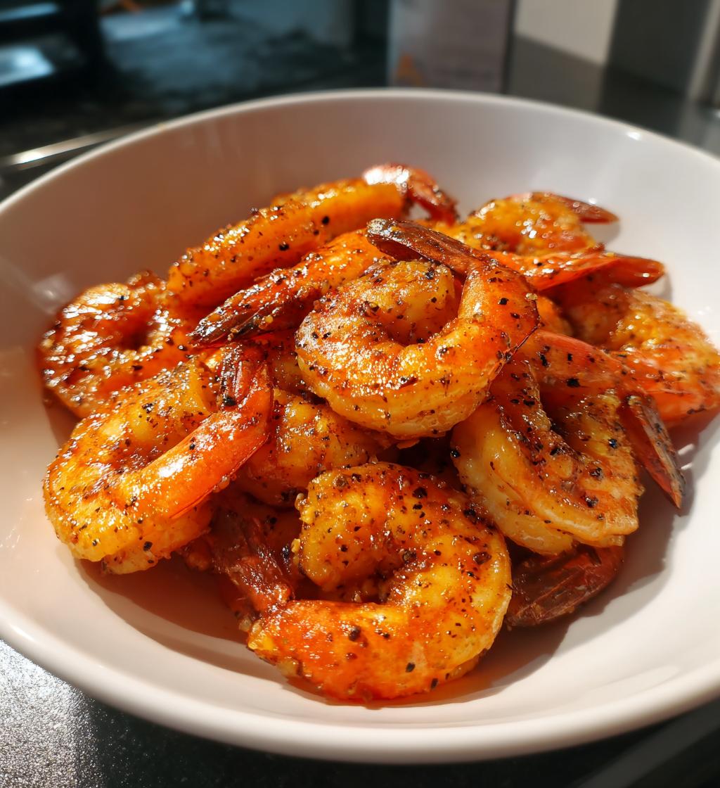 air fryer honey garlic shrimp recipe