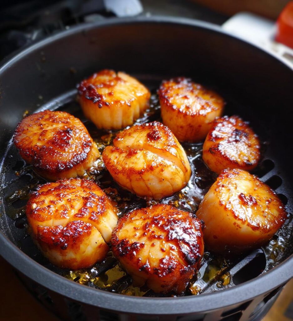 air fryer scallops recipe easy butter