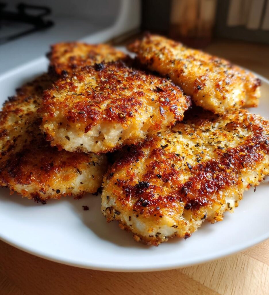 air fryer crispy chicken cutlets recipe