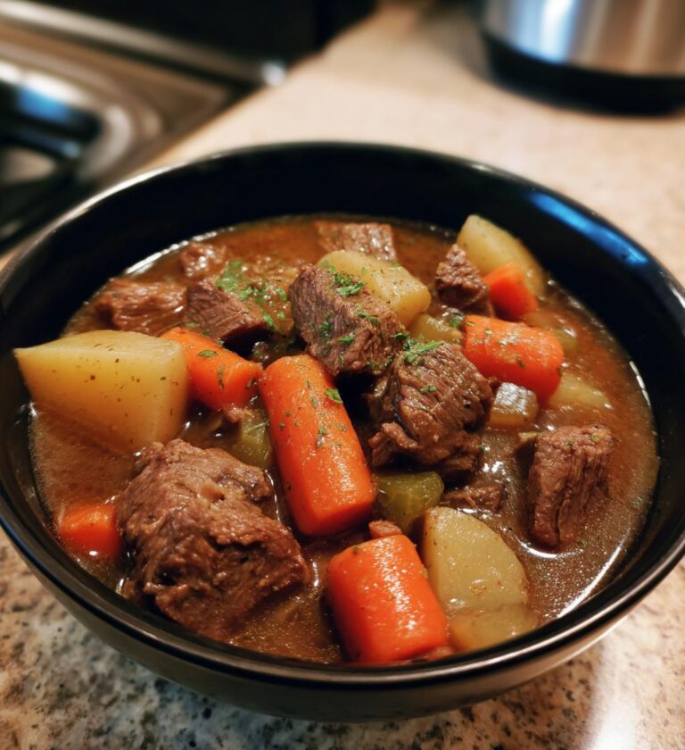 slow cooker beef stew recipe easy