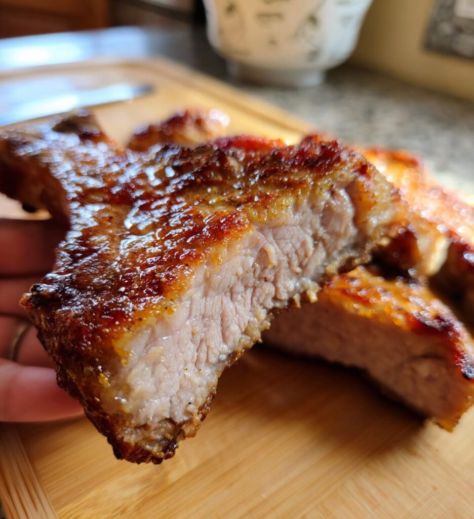 air fryer pork chops recipe juicy