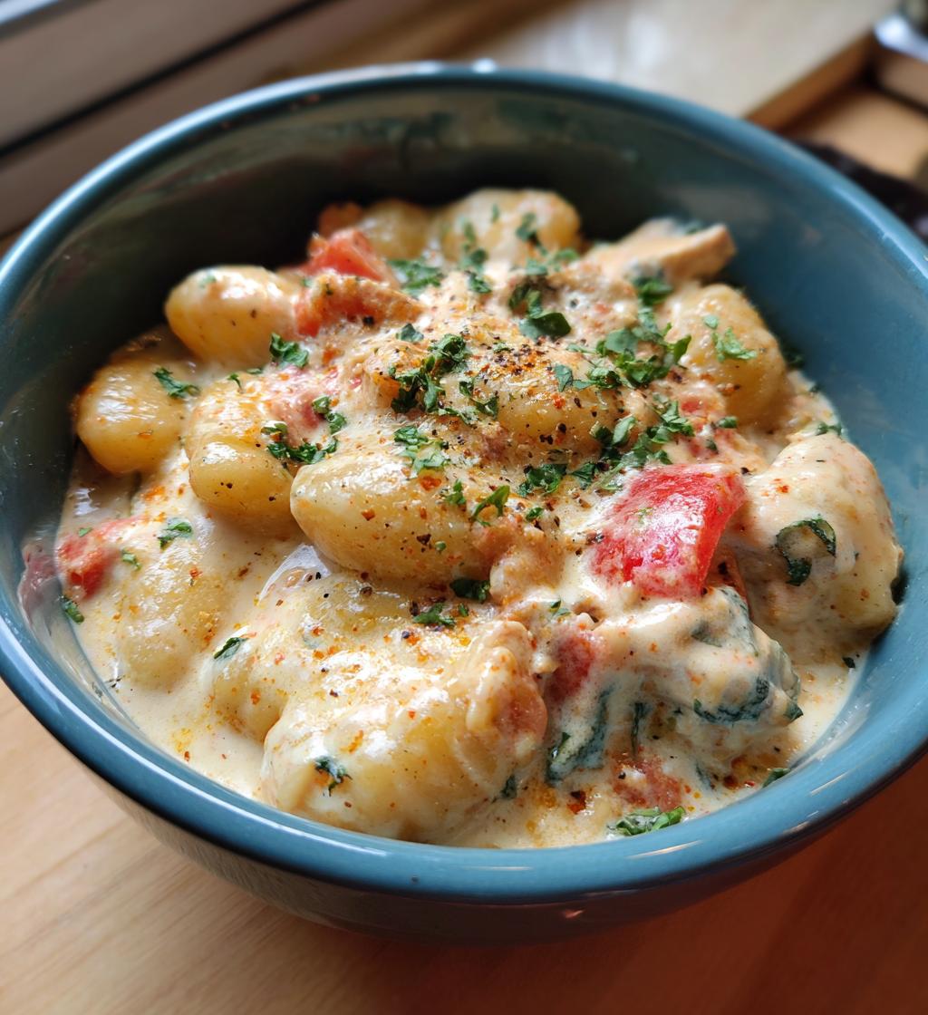 Slow Cooker Creamy Chicken Gnocchi – Easy and Delicious Meal