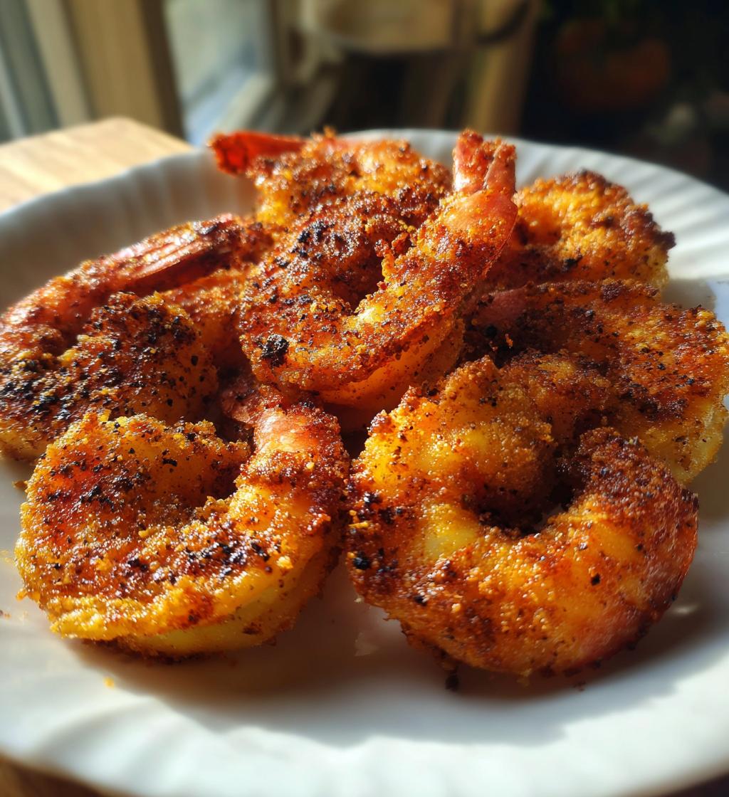 air fryer shrimp recipe crispy easy