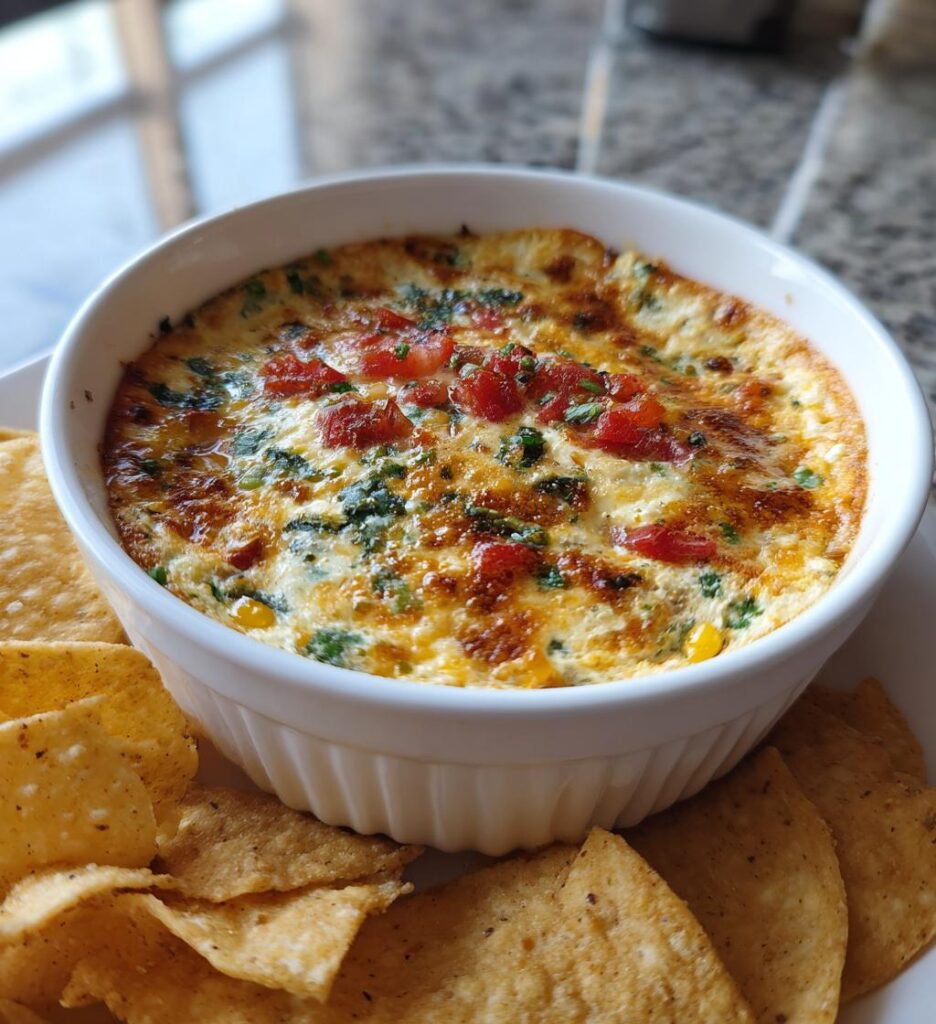 corn dip recipe easy party appetizer