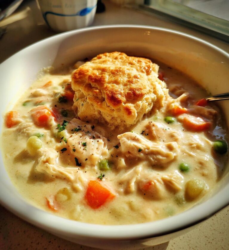 slow cooker pot pie soup recipe