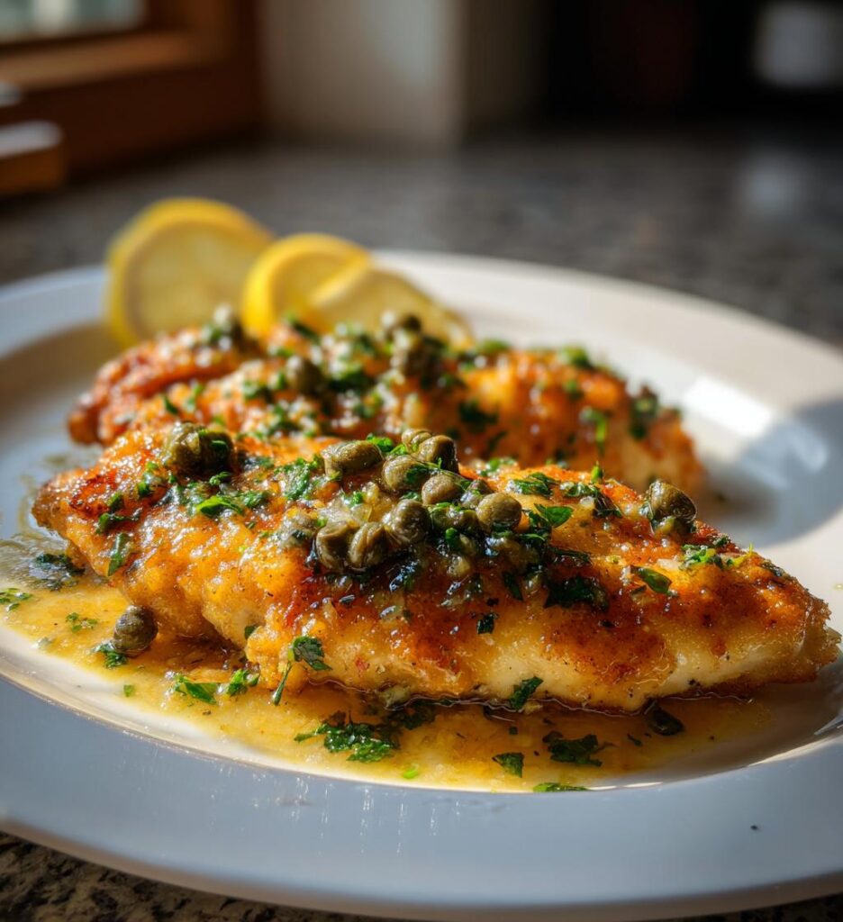 air fryer chicken piccata recipe