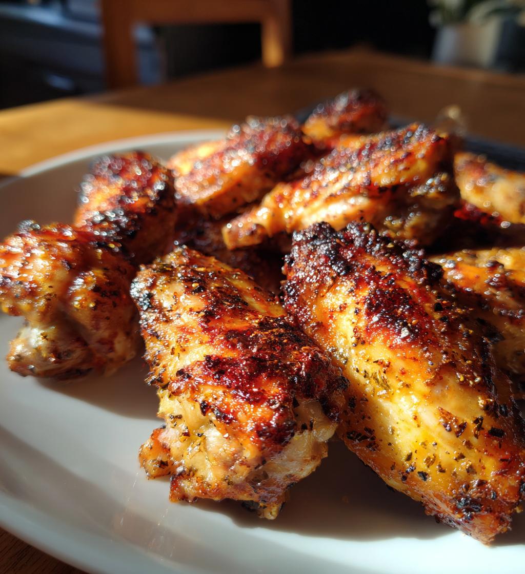 Air Fryer Garlic Parmesan Wings Recipe - Crispy & Delicious