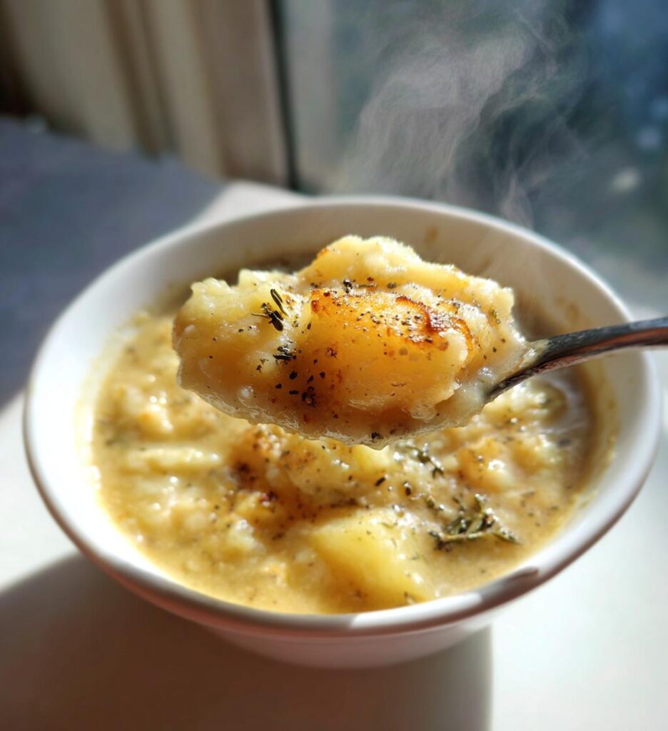slow cooker cheesy potato soup recipe