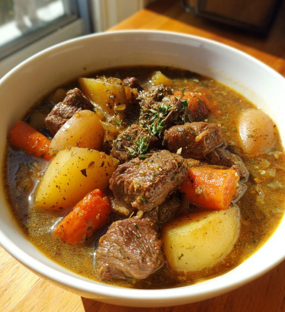 slow cooker beef stew recipe crockpot