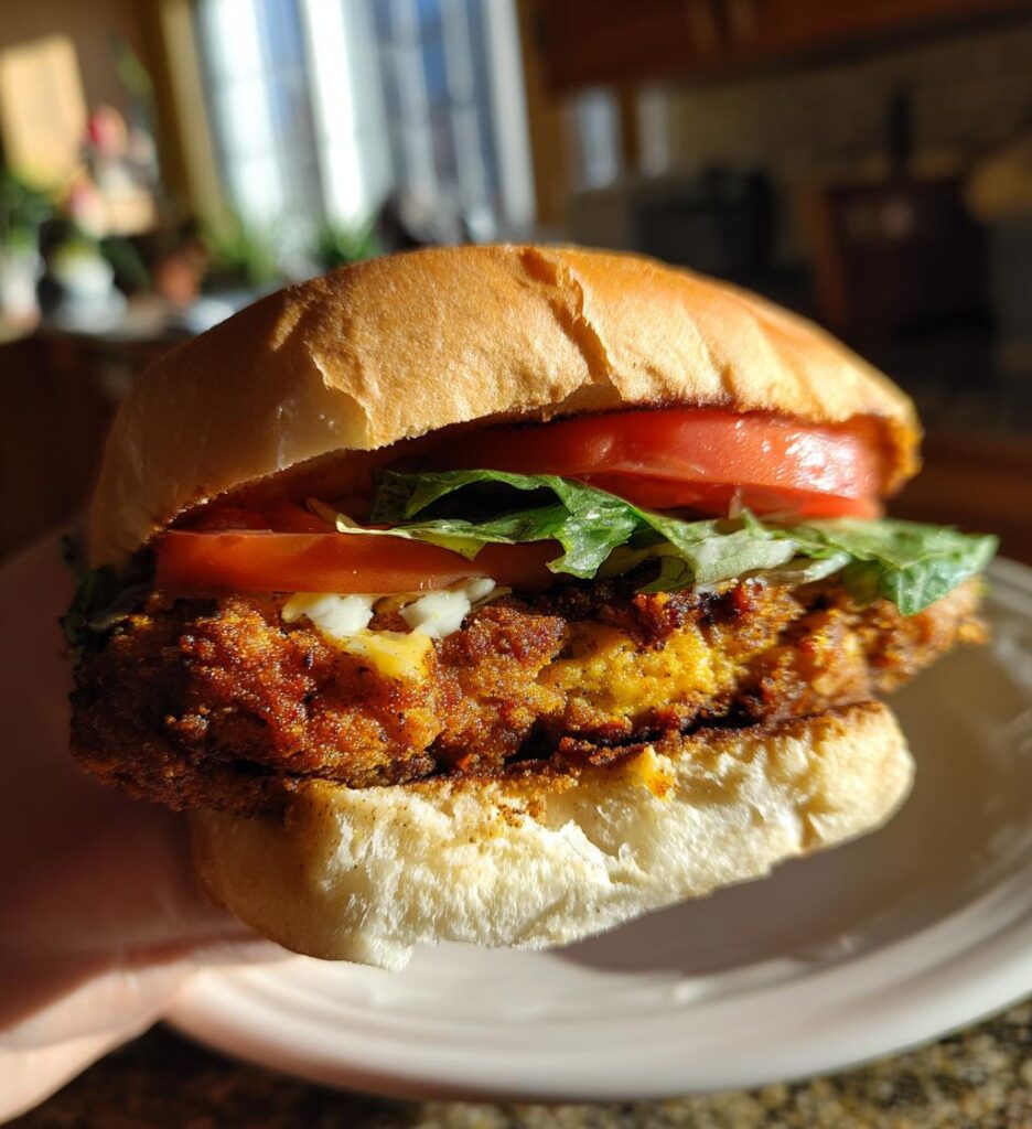 air fryer chicken sandwich recipe crispy