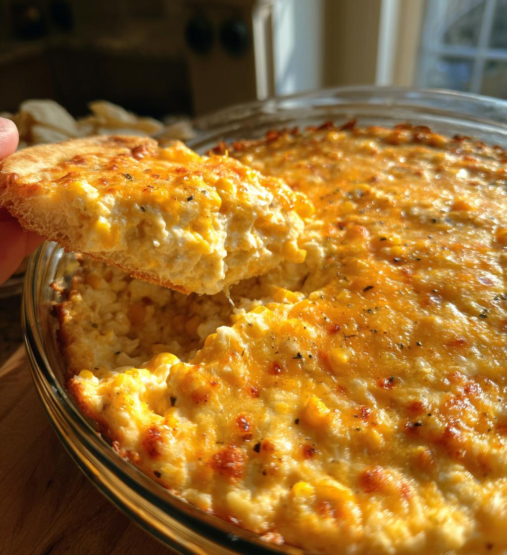 cheesy corn dip recipe baked easy
